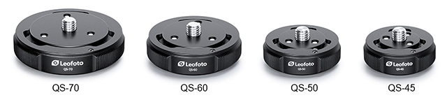 魅力的な価格 Leofoto レオフォト QS-70 クイックリンクセット